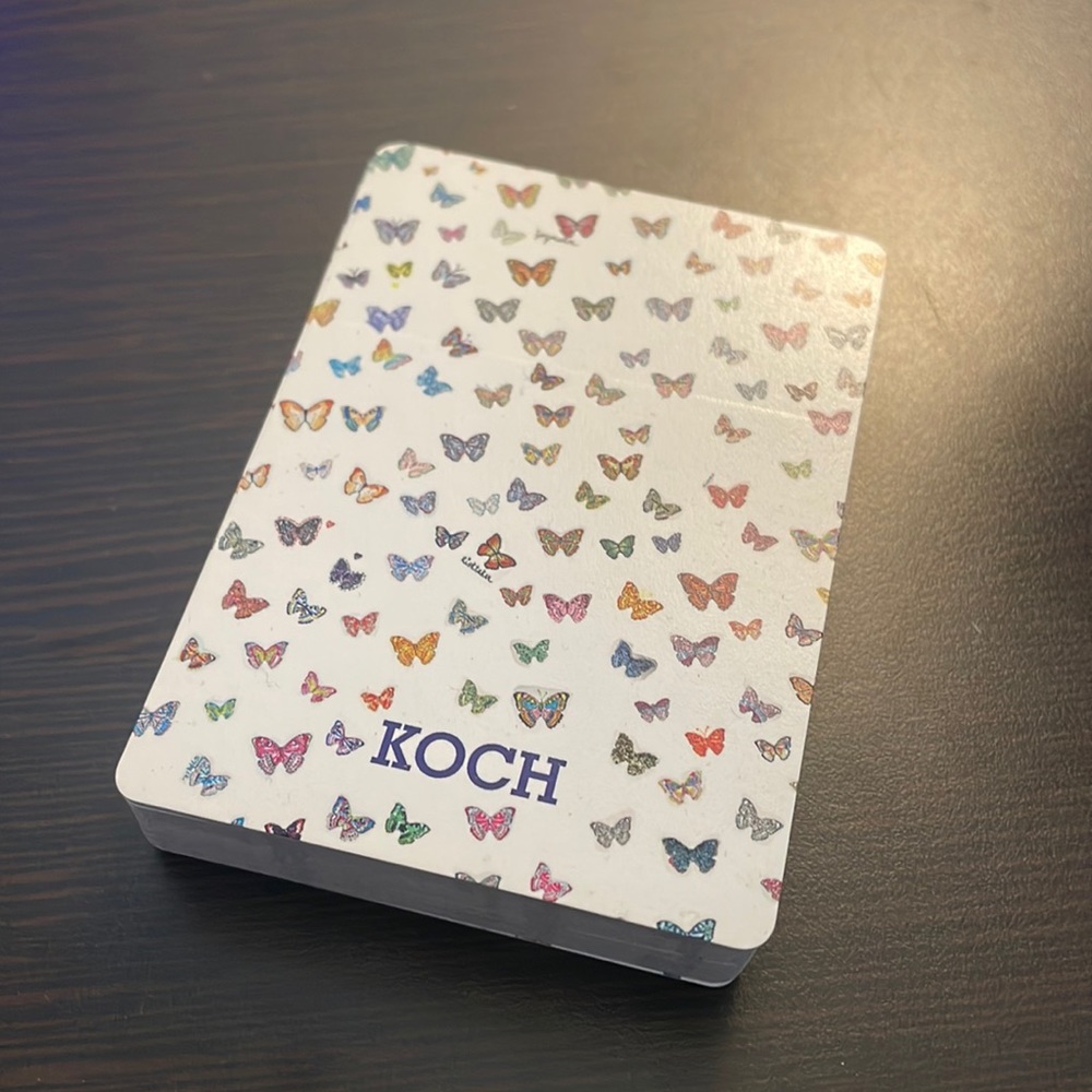 KOCH Butterfly Playing cards